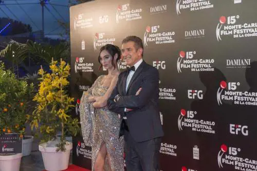 Lorella Boccia affianca Ezio Greggio al Monte Carlo Film Festival