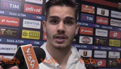 Genoa-Milan, André Silva (Milan): "Aspettavo da tanto questo gol"