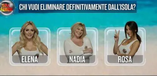 Isola dei Famosi, Rosa lascia la Palapa ma rimane in gioco