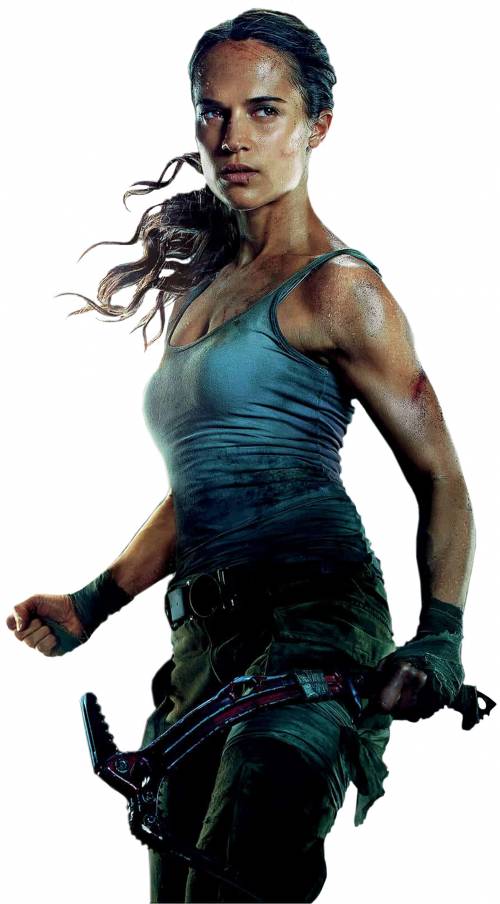 "Porto più sentimenti e meno sangue": la nuova Lara Croft dopo Angelina Jolie