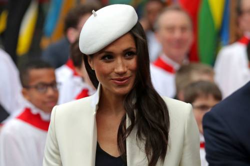 Meghan Markle, elegante per il Commonwealth