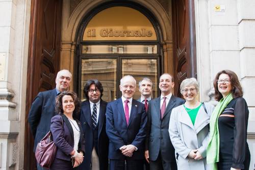 La Repubblica d’Irlanda in visita al Giornale