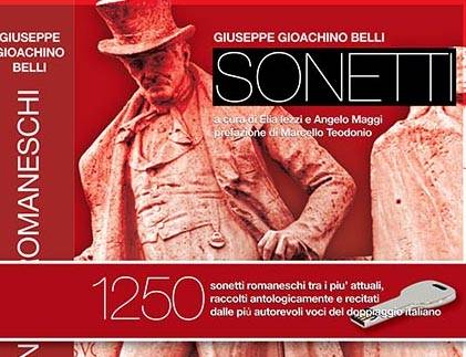 La copertina di «Sonetti» con le voci dei doppiatori italiani