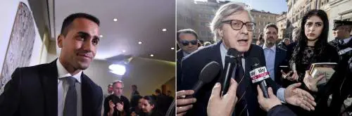 Sgarbi in Rai: "Luigi Di Maio è omosessuale. Vi dico io con chi è fidanzato"
