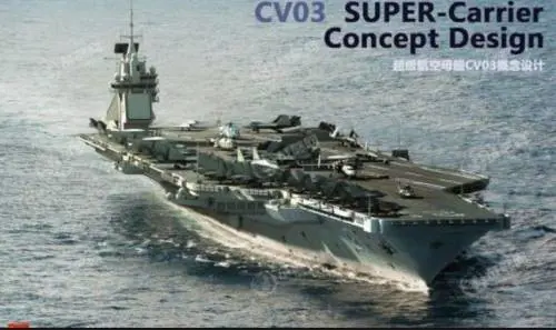 Cina, svelata la prima portaerei a propulsione nucleare 