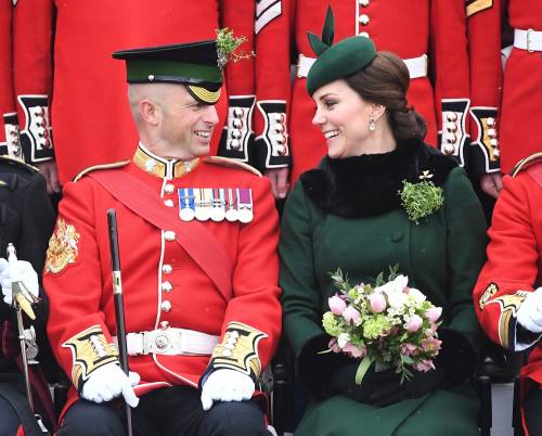 Kate Middleton in verde per San Patrizio