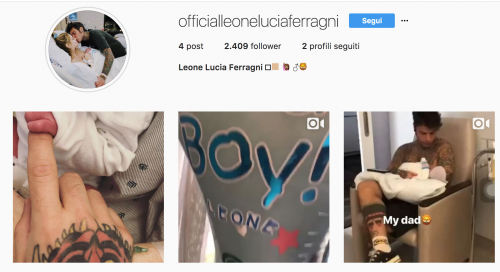 Leone Lucia Ferragni su instagram: profilo fake o mossa di marketing?