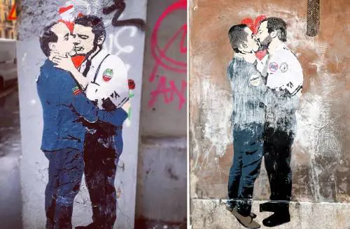 Se il writer azzecca un abbraccio su due