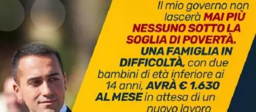 Per onestà non chiamatelo "reddito"