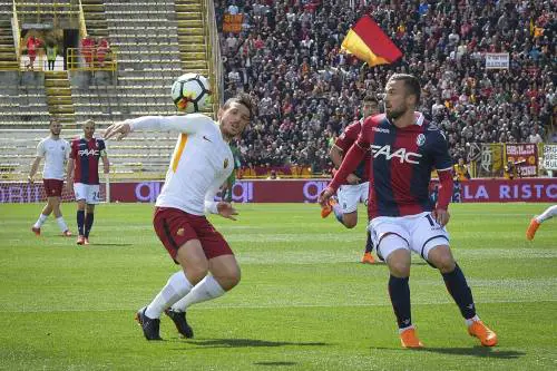 La Roma non sfonda a Bologna: finisce 1-1 al Dall'Ara