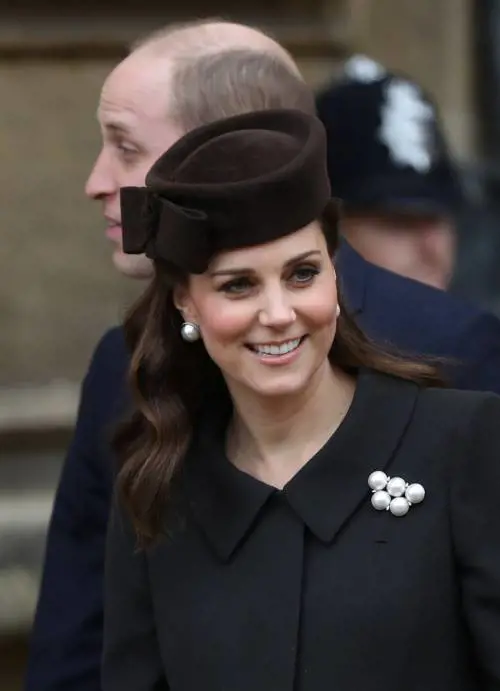 Kate Middleton alla messa di Pasqua