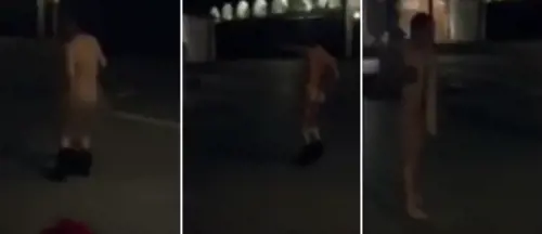 Venezia, lo sfregio dei turisti: ballano nudi davanti alla chiesa