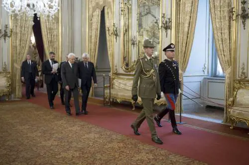 La carta coperta di Mattarella: un big del "made in Italy"