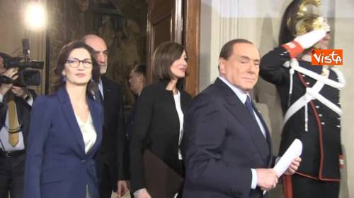 Forza Italia al Colle per le consultazioni