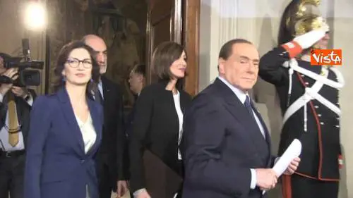 Forza Italia al Colle per le consultazioni