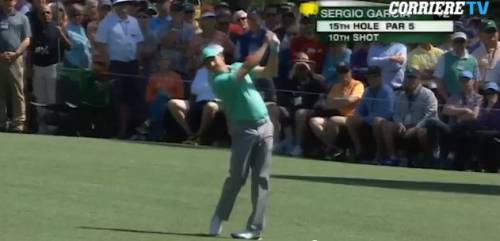 Golf, Garcia disastroso ad Augusta: 13 colpi per andare in buca