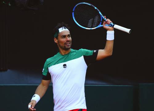 Fognini raddrizza l'Italia. È 1 a 1 con la Francia