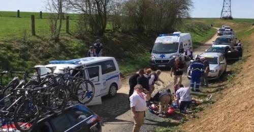 Dramma nel ciclismo, muore Goolaerts. Colto da malore durante la Parigi-Roubaix