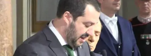 Salvini Berlusconi e Meloni insieme al Quirinale per le consultazioni