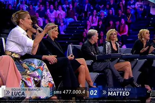 "Posa quel fiasco": la Ventura lascia lo studio di "Amici"