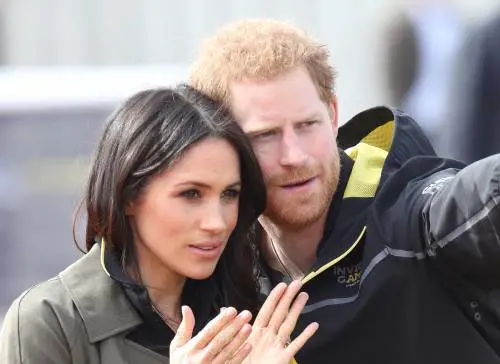 Meghan Markle con il Principe Harry agli Invictus Games