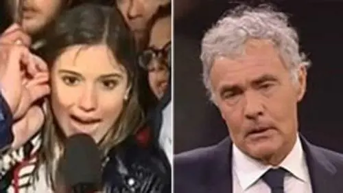 Lite in diretta da Giletti, giovane urla: "Ci offendi"