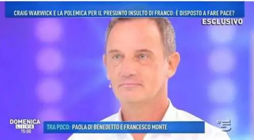 Isola dei Famosi, Craig: "Temo un'aggressione"