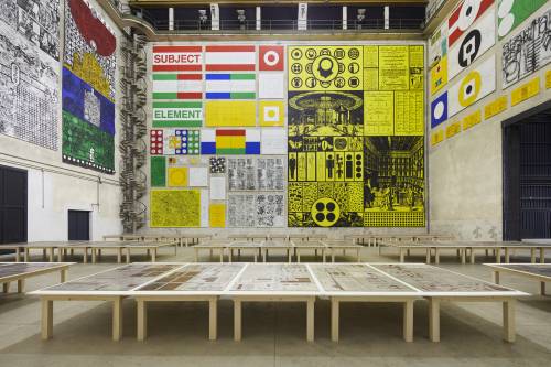 Arte come "ipnosi" L'americano Mullican invade la Bicocca