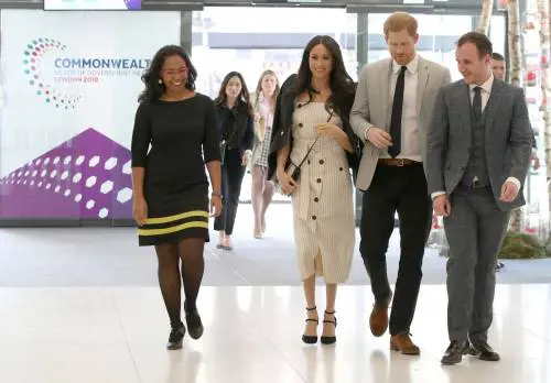 Meghan Markle felice col Principe Harry