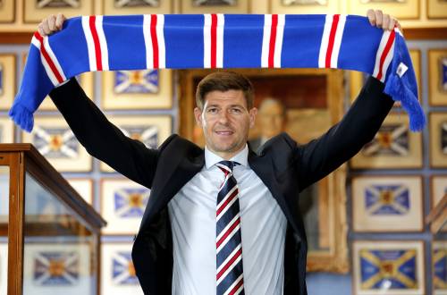 Steven Gerrard allenerà il Glasgow Rangers
