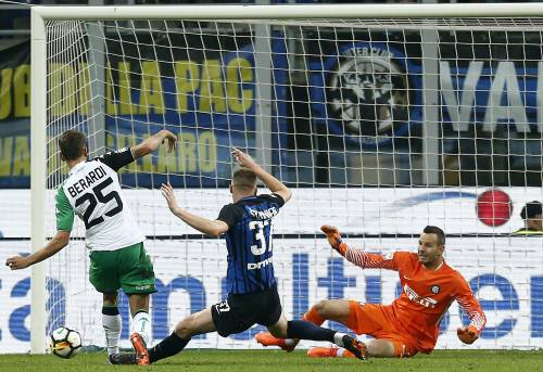 Maledizione Sassuolo. L'Inter si butta via. Champions miraggio