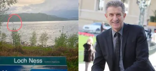 Ezio Greggio a Loch Ness, la foto: "C'è qualcosa di strano nel lago"