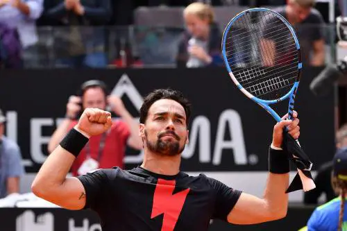 Fognini non si ferma più: Gojowczyk ko in due set e quarti di finale a Roma