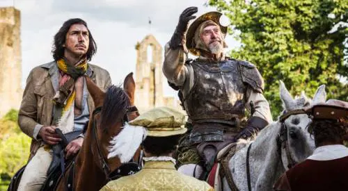 Gilliam-Don Chisciotte porta il film a Cannes e batte i mulini a vento