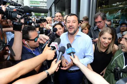 Salvini dalle ruspe a sceriffo del Viminale