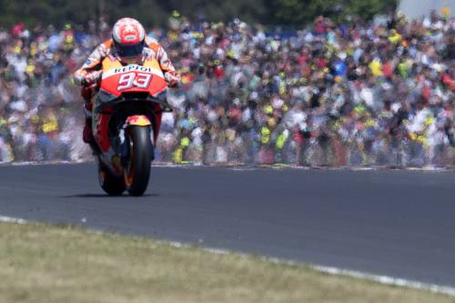 Motogp, Marquez vince a Le Mans. Secondo Petrucci, terzo Valentino Rossi