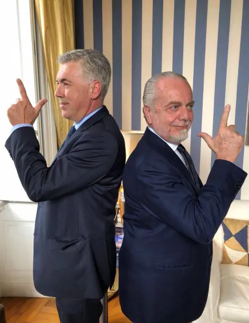 Napoli, Ancelotti a De Laurentiis: "Sicuro di volermi esonerare?"