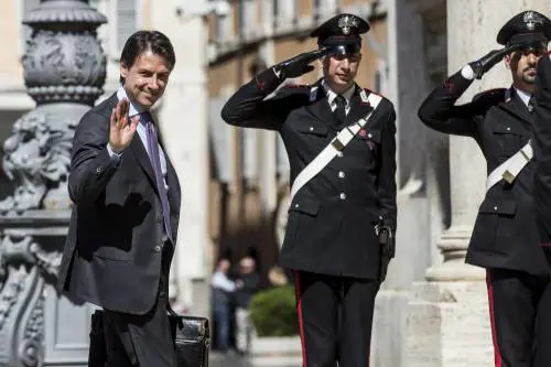 Conte arrivato a Montecitorio. "Riserva? Ci stiamo lavorando"