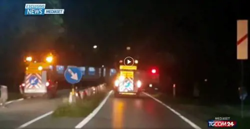 Treno deragliato a Caluso, spunta il video dell'incidente