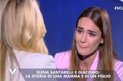 La Santarelli parla del tumore del figlio: "È la prova più difficile della vita". E la Toffanin si commuove