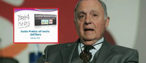 "Guida pratica per uscire dall'euro". Ecco il piano B di Savona