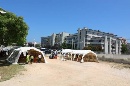 A Bari il tribunale in tenda. Oltraggio alla giustizia