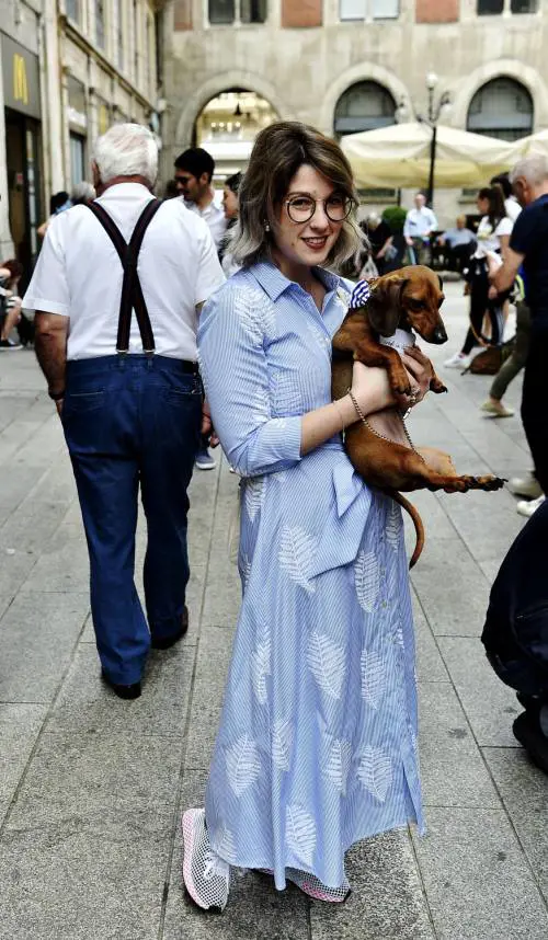 La "Sausage Walk" a Milano: sfilano i bassotti