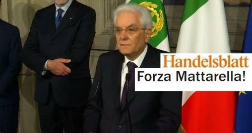 La Germania fa il tifo: "Forza Sergio Mattarella!"