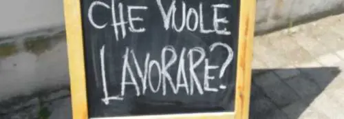 "Qualcuno vuole lavorare?":   ristoratore cerca un aiuto  ma nessuno si presenta