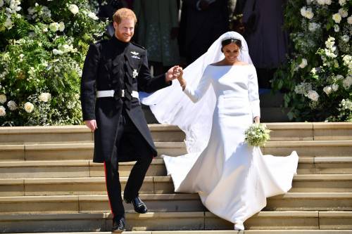 Meghan Markle e il Principe Harry al Royal Wedding