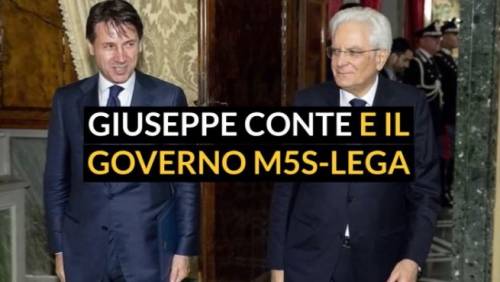 Giuseppe Conte e il governo M5s Lega - L'infografica