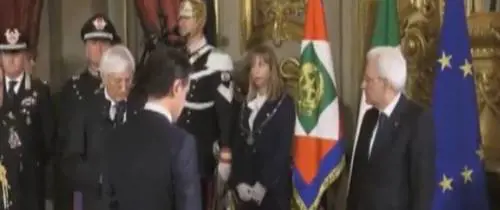 Governo, il giuramento di Giuseppe Conte