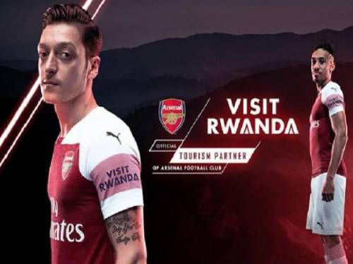 Il Ruanda sponsorizza l'Arsenal con i soldi dell'Inghilterra