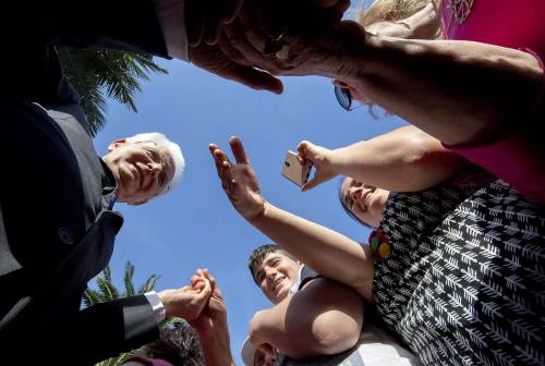 In 20mila lo acclamano. E parte il monito sull’Europa: "Abbiamo gli stessi valori"
